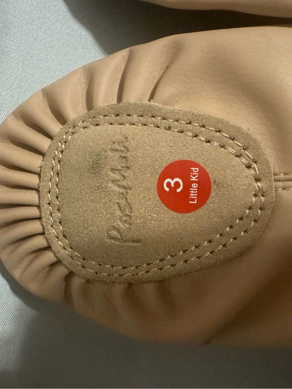 Kids Ballet Slip-On Dance Shoes in Nude